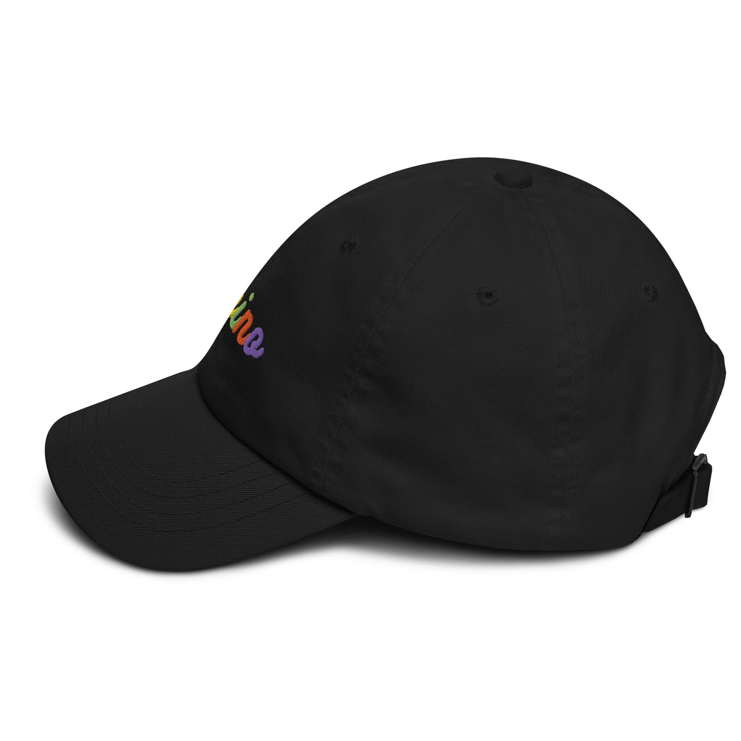 Pepino Rainbow Text, Dad Hat