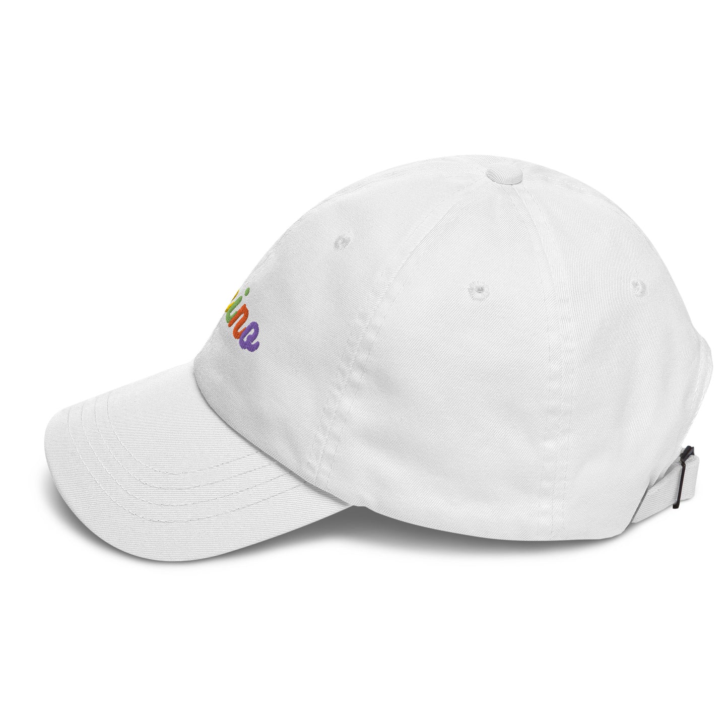 Pepino Rainbow Text, Dad Hat