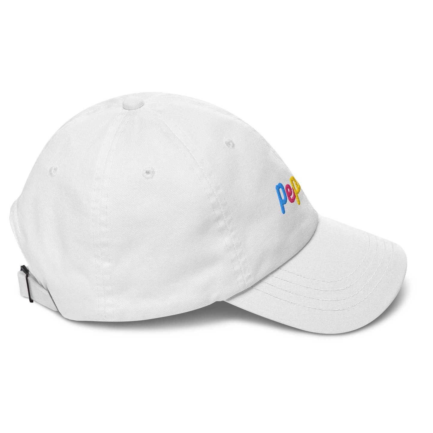 Pepino Rainbow Text, Dad Hat